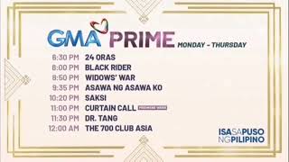 GMA Schedule GMA Prime Mon  Thu July 23 2024 [upl. by Esinaj]