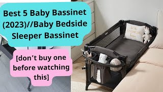 Best 5 Baby Bassinet of 2023  Baby Bedside Sleeper Bassinet  you can buy in amazon [upl. by Mackey]