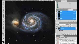 Convert 2D Photo Into 3D Photo  Photoshop Astrophotography Tutorial [upl. by Ellynn]