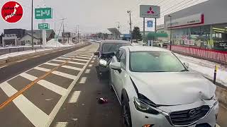 Japan Car Crash Compilation  Fear of accidents amp Bad Drivers amp Driving Fails 9 [upl. by Oriane]