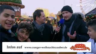 SonnenklarTV Live vor Ort 221119 vom Cranger Weihnachtszauber [upl. by Burg494]