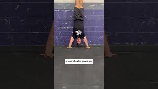 Avoid Loosing Tension During Handstand Pushups [upl. by Eniamurt]