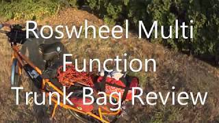 Roswheel Trunk Bag Used It Review [upl. by Edva]