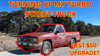 Upgrading My TURBO 2RZ Toyota pickup  MORE BOOST [upl. by Vorster]