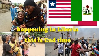 happening live in Liberia this is End time [upl. by Ahsakat972]