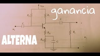 Circuito equivalente con parámetros h Análisis en ALTERNA [upl. by Kobylak]