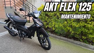 AKT FLEX 125  Mantenimiento [upl. by Misab]