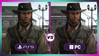 Red Dead Redemption PC vs PS5  Graphics Comparison [upl. by Ahcropal277]