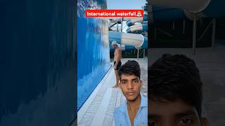 International waterfall⛲  green screen video 😀 viral shorts trending video [upl. by Atews]