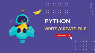 Python Write  Create Files  File handling session  02 [upl. by Aloz]