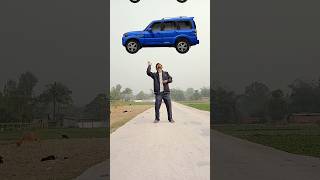 January 17 2023 Four wheeler car vs my cycle catching  Funny vfx magic video [upl. by Alauqahs]