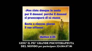 GESU IL PIU GRANDE PSICOTERAPEUTA DEL MONDO [upl. by Jacobs626]