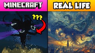 MINECRAFT MOBS in REAL LIFE  NO CLICKBAIT [upl. by Anom]