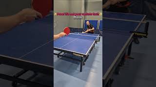 Proof its not your rackets fault pingpong tabletennis [upl. by Ahseekat134]