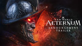 New World Aeternum  Announce Trailer [upl. by Ellenaej]