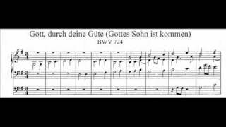 JS Bach  BWV 724  Gott durch deine Güte [upl. by Anatole]