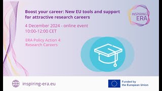 Boost your career new EU tools and support for attractive research careers [upl. by Austina385]