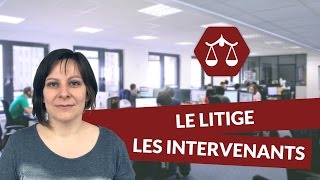 Le litige  Les intervenants  Droit STMG  digiSchool [upl. by Brennan]