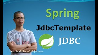 Java Spring JdbcTemplate Tutorial Console program with Eclipse and MySQL [upl. by Motteo354]