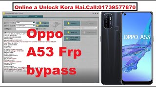 Oppo A53 Frp bypass by Octoplus FRP Tool [upl. by Dahaf]