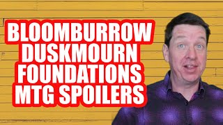 MTG Mega Spoilers  BloomburrowDuskmournFoundations [upl. by Leban]