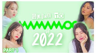 The MAMAMOO Introduction Guide of 2022 Part 1 Members [upl. by Tiphane]