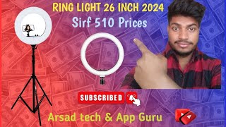 New Ring Light Kese Lagaya  Ring Light Stand Kaise Lagaya  How to use Ring Light  Stand Setup [upl. by Calica]