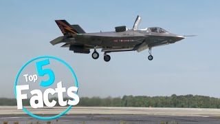 Top 5 Amazing F35 Fighter Jet Facts [upl. by Anerdna899]