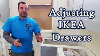 Adjusting IKEA Drawer Fronts and Removal [upl. by Aicertap]