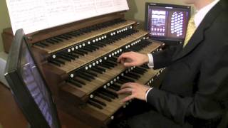 Battle Cry of Freedom arr Richard Elliott  Hauptwerk Virtual Pipe Organ [upl. by Lyrret589]