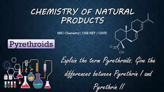 Pyrethroids Differences between Pyrethrin I and Pyrethrin II [upl. by Harwilll]