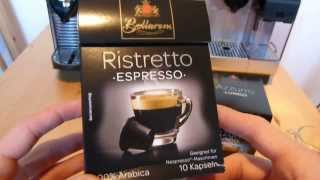 Lidl Bellarom Kaffeekapseln im Test  kompatibel mit NespressoMaschinen [upl. by Eizzo993]