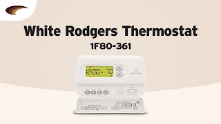 The White Rodgers 1F80361 Thermostat [upl. by Tabbi906]