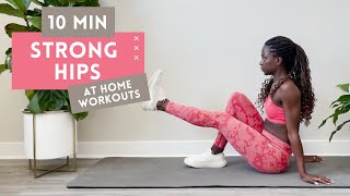 10 MINUTE HIP FLEXOR STRENGTHENING EXERCISES [upl. by Akeenahs]