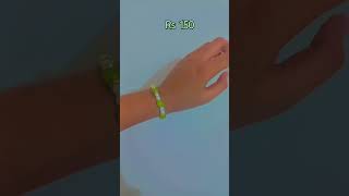 New style bracelet ideatrendingshorts bracelet jewelry viralvideo foodjewellerycraft [upl. by Nnaj]