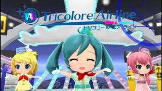 Tricolore Airline  SUB ESP  « Hatsune Miku Project MIRAI » [upl. by Montanez]