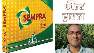 058  मोथा नियंत्रण के लिए सेम्प्रा I Field Trial of Sempra herbicide for Motha Control in Orchard [upl. by Enirhtak]