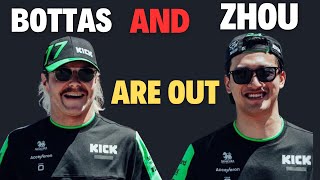 Bottas and Zhou OUT of Sauber New F1 Lineup Confirmed  F1 News  F1 Highlights [upl. by Rutledge]