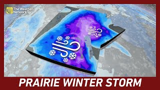 Major Winter Storm Takes Nasty Toll On Parts Of The Prairies Whats Still To Come  forecast [upl. by Lyndes]