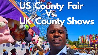 Comparing US vs UK County Shows  Charles County Fair [upl. by Hibbs656]