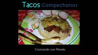 Tacos Campechanos  muy faciles de hacer y muy ricos [upl. by Pillsbury56]