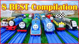 THOMAS AND FRIENDS THE GREAT RACE TRACKMASTER COMPILATION  THOMAS amp FRIENDS TOY TRAINS [upl. by Nosiddam]