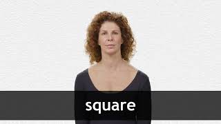 How to pronounce SQUARE in American English [upl. by Notsniw432]