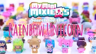 My Mini Mixie Qs  Search for the Rainbow Unicorn  MEGA Unboxing  4K [upl. by Anihsak622]