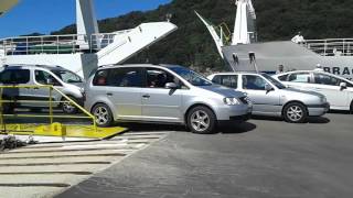 Arrival amp unloading of ferry ILOVIK in Valbiska 1172015Jadrolinija [upl. by Edita]