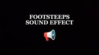 Footsteps Sound Effect  Free Download [upl. by Elynad]