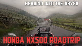 lets go to the Lake District  Ep9  Honda nx500  roadtrip [upl. by Ybrik]