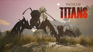 I added Giant Ants to my Path of Titans server… [upl. by Eikceb]