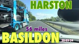 Harston CB22 to Basildon SS14 56 miles 200524 [upl. by Sondra591]