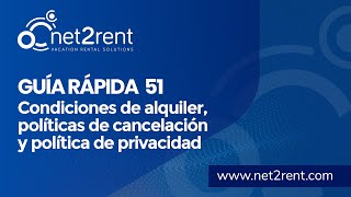 Guía Rápida 51  Condiciones de Alquiler Políticas de Cancelación y Políticas de Privacidad [upl. by Norbie]